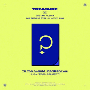 TREASURE (트레저) 2ND MINI ALBUM - [THE SECOND STEP : CHAPTER TWO] (YG TAG ver.)
