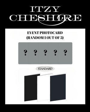 ITZY (있지) ALBUM - [CHESHIRE] (STANDARD VER. + EXCLUSIVE PHOTOCARD)