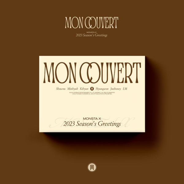 MONSTA X (몬스타엑스) - 2023 SEASON'S GREETINGS : [MON COUVERT] (DESK CALENDAR VER.)