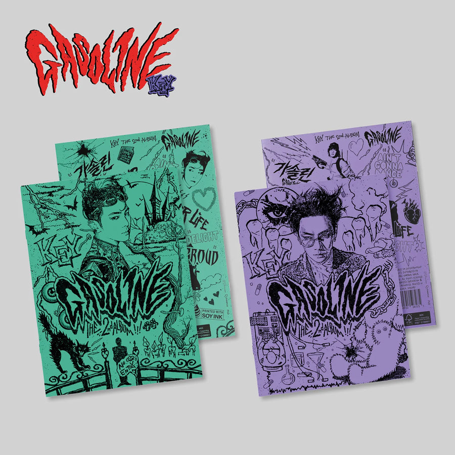 KEY (키) 2ND ALBUM - [Gasoline] (Booklet Ver.)
