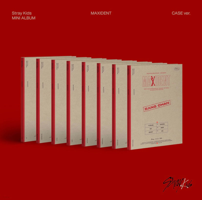STRAY KIDS (스트레이키즈) MINI ALBUM - [MAXIDENT] (CASE ver : OPENED ALBUM)