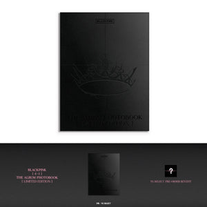 BLACKPINK - THE ALBUM PHOTOBOOK [4+1] LIMITED EDITION (+ YG SELECT GIFT) - EVE PINK K-POP