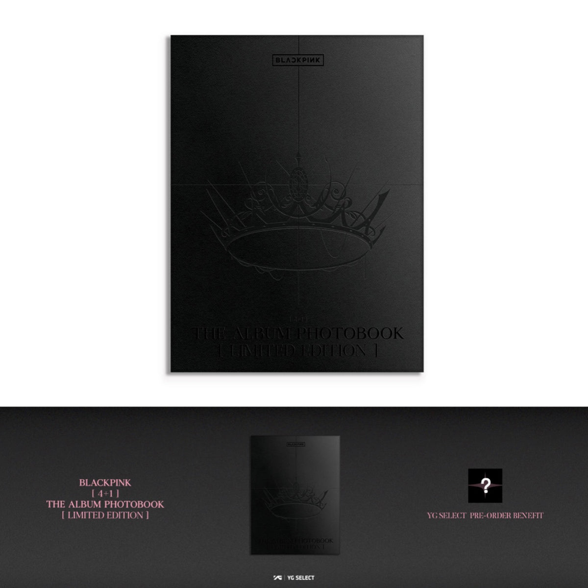 BLACKPINK THE ALBUM PHOTOBOOK [4+1] LIMITED EDITION (+ YG SELECT GIF