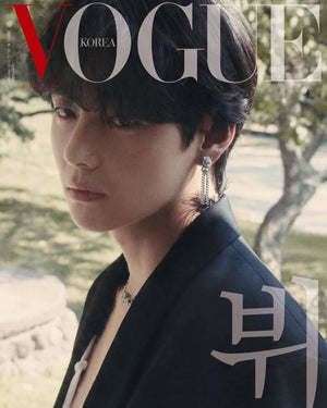 V x VOGUE KOREA - OCT 2022 [COVER : V (BTS)] (A-C ver.) - EVE PINK K-POP