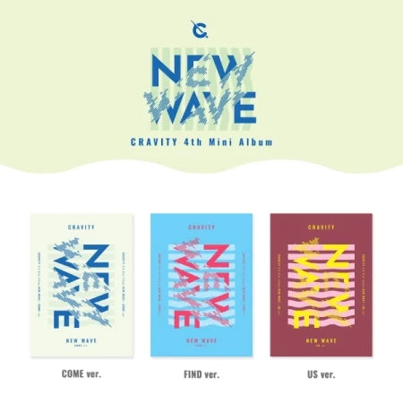 CRAVITY (크래비티) 4TH MINI ALBUM - [NEW WAVE]