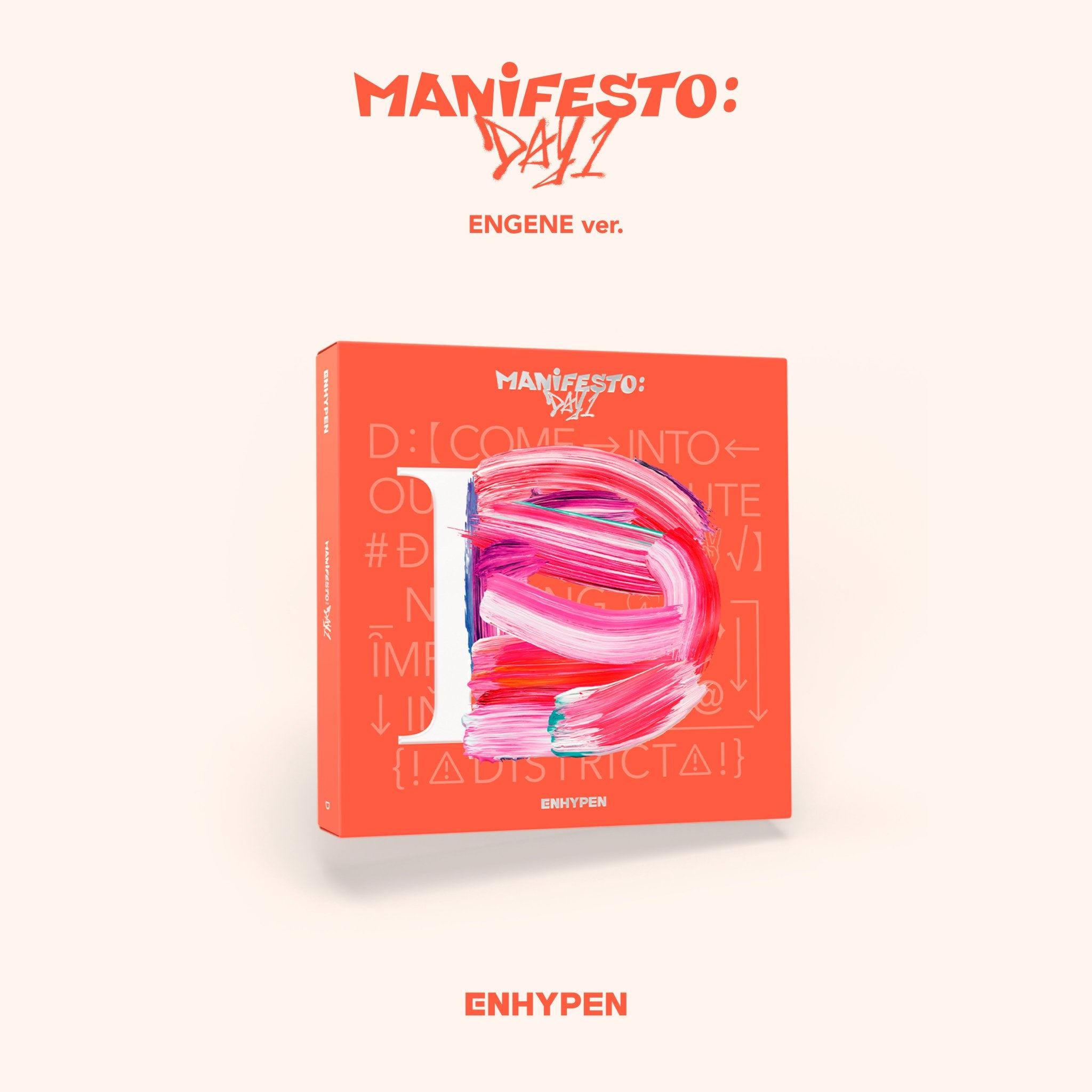 ENHYPEN (엔하이픈) ALBUM - [MANIFESTO : DAY 1] (ENGENE VER.) – EVE PINK K-POP