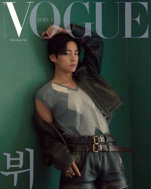 V x VOGUE KOREA - OCT 2022 [COVER : V (BTS)] (A-C ver.) - EVE PINK K-POP