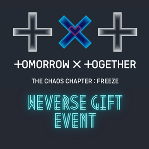 TXT (투모로우바이투게더) ALBUM - [THE CHAOS CHAPTER : FREEZE] (+ Weverse Gift) - EVE PINK K-POP