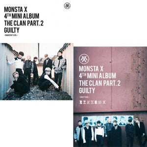 MONSTA X (몬스타엑스) 4TH MINI ALBUM - [THE CLAN 2.5 PART.2 INNOCENT/GUILTY] - Eve Pink K-POP