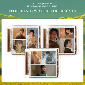SUPER JUNIOR (슈퍼주니어) SPECIAL SINGLE ALBUM - [The Road : Winter for Spring] (3 SET PACKAGE) - EVE PINK K-POP