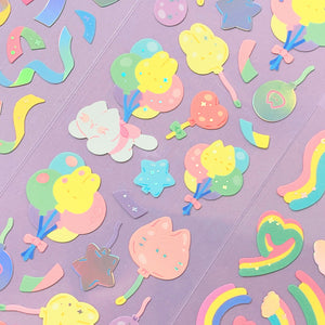 MANTA BOX - [BALLOONS STICKER]