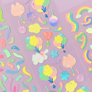 MANTA BOX - [BALLOONS STICKER]