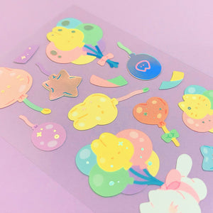 MANTA BOX - [BALLOONS STICKER]