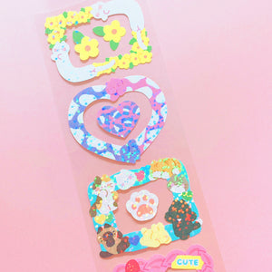 MANTA BOX - [TWINKLE FRAME STICKER]