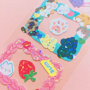 MANTA BOX - [TWINKLE FRAME STICKER]