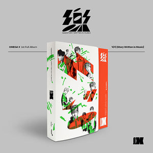 OMEGA X (오메가엑스) - 1ST FULL ALBUM - (樂서 [STORY WRITTEN IN MUSIC]) [+EXCLUSIVE PHOTOCARDS]